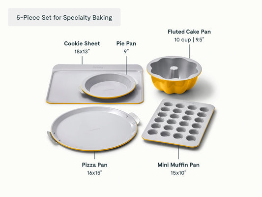 Bakeware+ Set - 5-Piece Set for Specialty Baking - US 4168