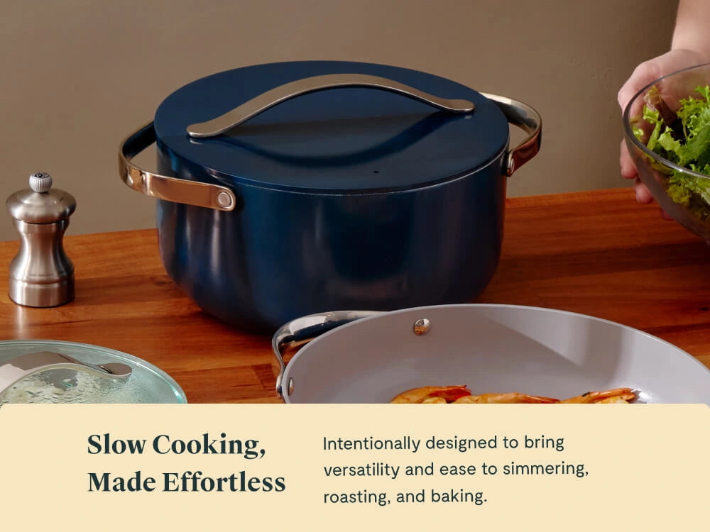 Dutch Oven - 6.5 qt Non-Stick Ceramic Pan With Lid - US 8307