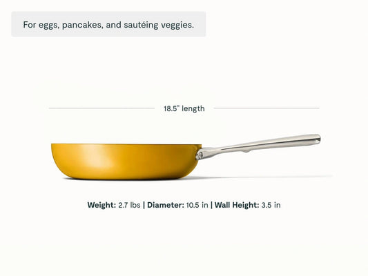Fry Pan - 10.5” Non-Stick Ceramic Fry Pan - US 8916