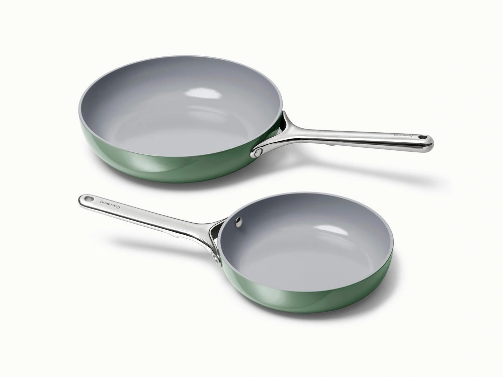 Fry Pan Duo - 8” & 10.5” Non-Stick Ceramic Fry Pans - US 7826