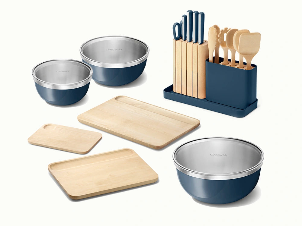 Complete Kitchen Prep Set - 24-Piece Set With Complimentary Storage - US 6559