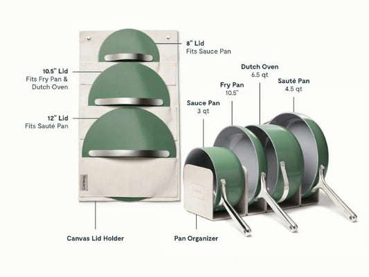 23pc Cook & Bake Set - An assortment of our best-selling ceramic-coated cookware & bakeware. - US 5016