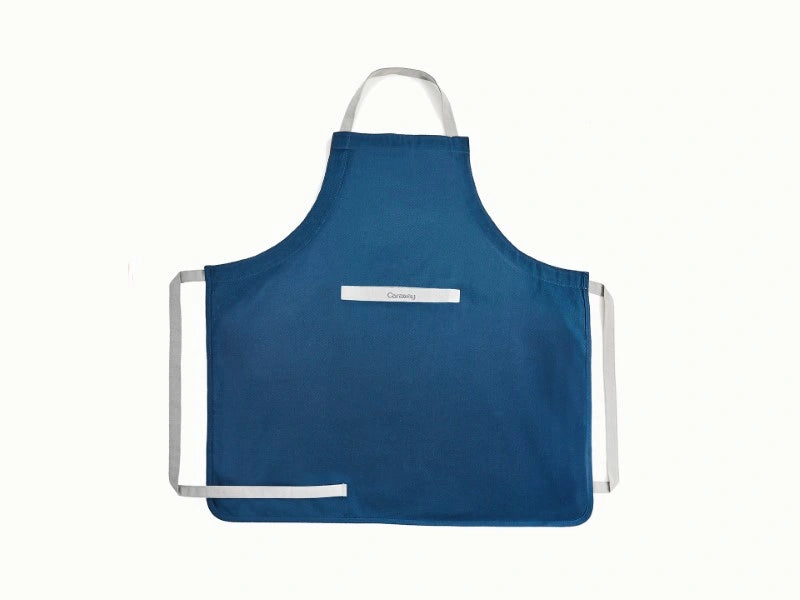 Organic Cotton Apron - Cotton Apron with pocket for looking & staying clean - US 2899