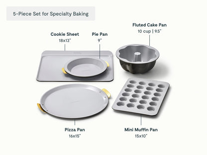 Bakeware+ Set - 5-Piece Set for Specialty Baking - US 0834