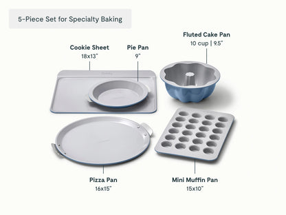 Bakeware+ Set - 5-Piece Set for Specialty Baking - US 7437