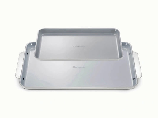 Baking Sheet Duo - 18x13" &amp; 15x10" Non-Stick Ceramic Baking Sheets - US 2372