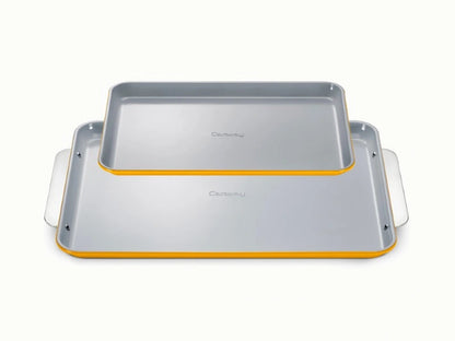Baking Sheet Duo - 18x13" &amp; 15x10" Non-Stick Ceramic Baking Sheets - US 4340