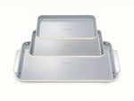 Baking Sheet Trio - 18x13", 15x10" &amp; 13x9” Non-Stick Ceramic Sheets - US 7020
