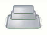 Baking Sheet Trio - 18x13", 15x10" &amp; 13x9” Non-Stick Ceramic Sheets - US 2870