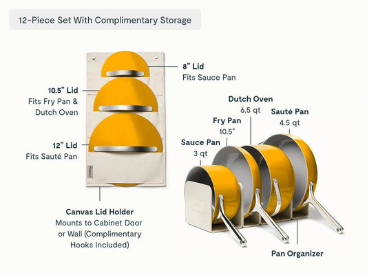 Cookware, Cookware+ &amp; Minis Duo Set - 24-Piece Ceramic Set With Complimentary Storage - US 2268