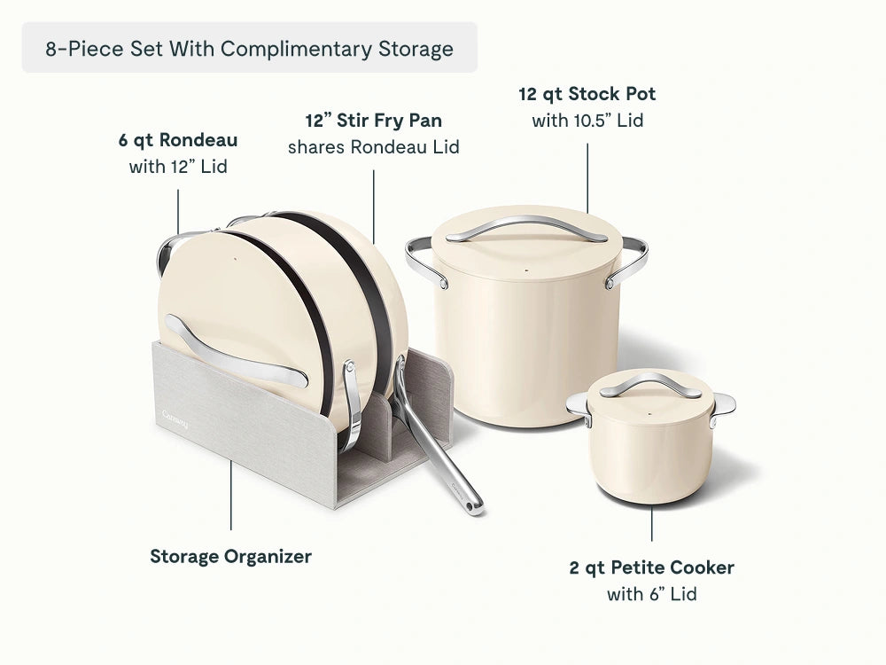 Cookware, Cookware+ &amp; Minis Duo Set - 24-Piece Ceramic Set With Complimentary Storage - US 9132