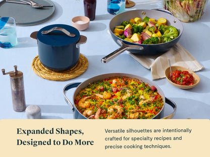 Full Ceramic Cookware Bundle - 31-Piece Ceramic Set With Complimentary Storage - US 4814