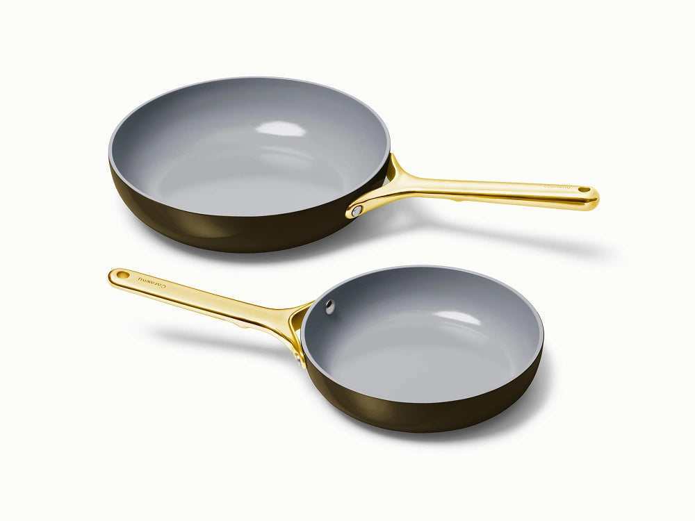 Fry Pan Duo - 8” &amp; 10.5” Non-Stick Ceramic Fry Pans - US 0729
