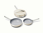 4pc Fry &amp; Sauté Set  - Non-Stick Ceramic Fry Pan, Mini Fry Pan &amp; Sauté Pan - US 0741