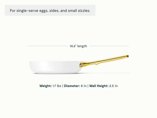Mini Fry Pan - The mini 8’’ Fry Pan is your ideal kitchen companion for single serve meals. - US 6782