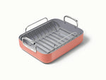 Roasting Pan - 16x13” Non-Stick Ceramic Pan With Rack - US 0589