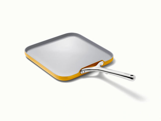 Square Griddle Pan - 11” Non-Stick Ceramic Square Pan - US 7989