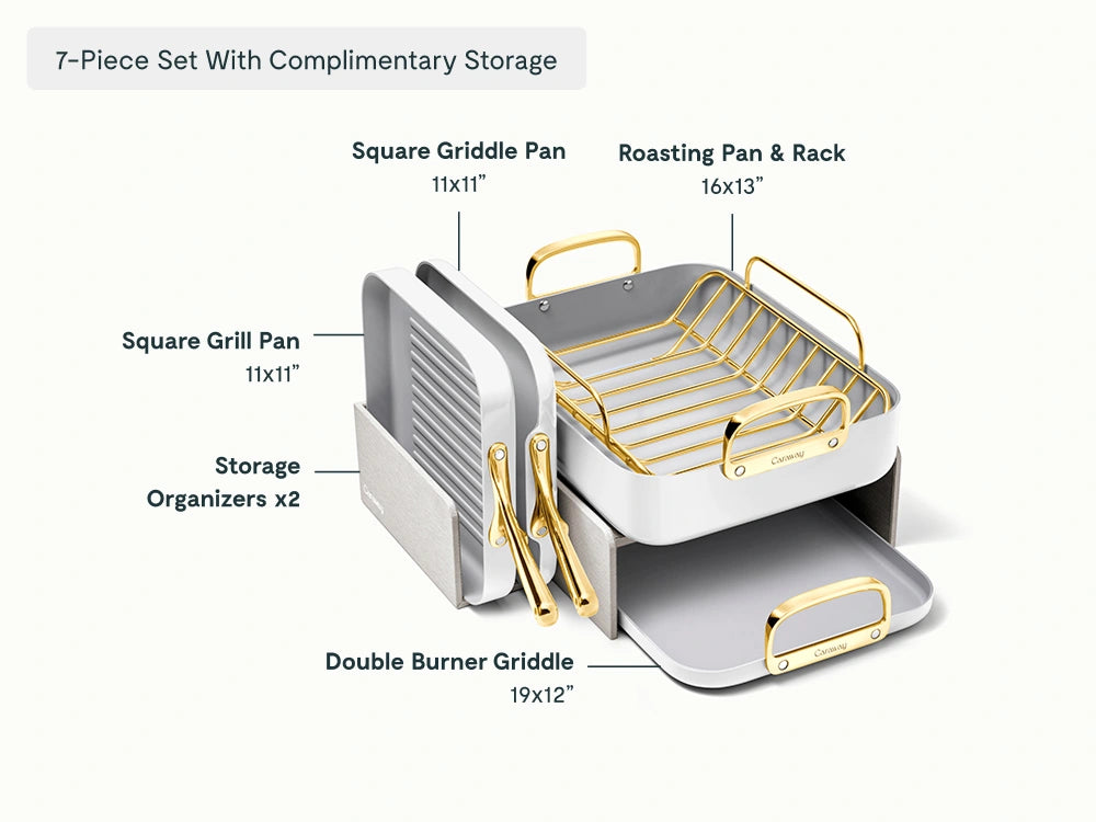 Full Ceramic Cookware Bundle - 31-Piece Ceramic Set With Complimentary Storage - US 8380