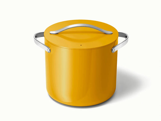 Stock Pot - 12 qt Non-Stick Ceramic Pot With Lid - US 4430