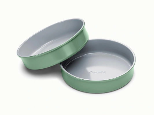 Circle Pan Duo - Two 9” Non-Stick Ceramic Baking Pans - US 7658