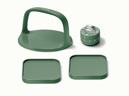 Clean Accessories Bundle - 4-Piece Set for Flavorful, Streamlined Cooking - US 6047