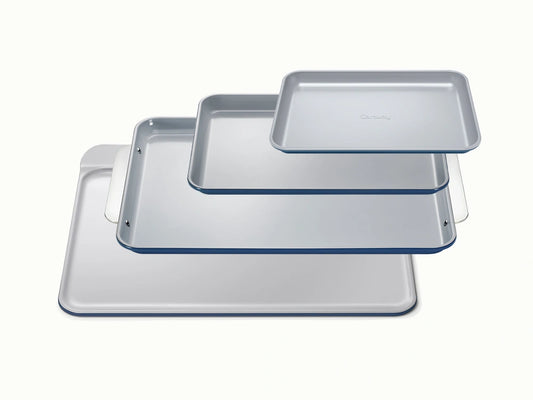 Complete Baking Sheet Bundle - Set of 4 Non-Stick Ceramic Baking Sheets - US 6830