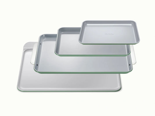 Complete Baking Sheet Bundle - Set of 4 Non-Stick Ceramic Baking Sheets - US 0076