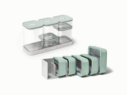 Complete Food Organization Bundle - 26-Piece Set With Complimentary Storage - US 1372
