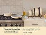 Cookware+ Set - 8-Piece Ceramic Set With Complimentary Storage - US 8580