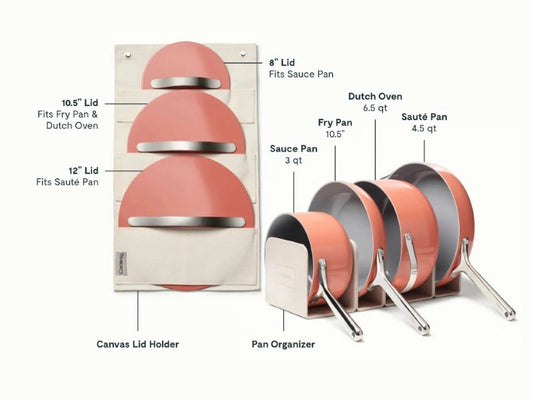23pc Cook &amp; Bake Set - An assortment of our best-selling ceramic-coated cookware &amp; bakeware. - US 1823