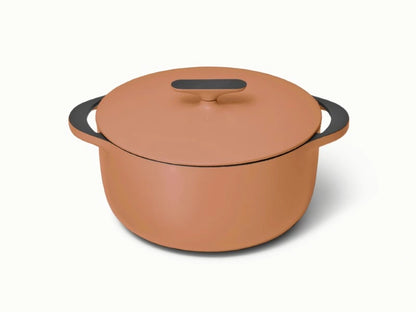 6.5 qt Enameled Cast Iron Dutch Oven - 6.5qt Dutch Oven with excellent heat retention for hearty stews, breads, and roasts. - US 7439