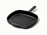 10.5” Enameled Cast Iron Grill Pan - 10.5” Grill Pan with high ridges for perfect sear marks on meats and veggies. - US 0581