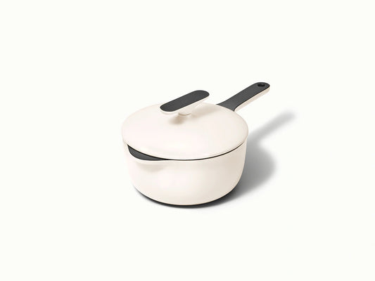 1.8 qt Enameled Cast Iron Mini Sauce Pan - Durable, Compact Pan With Excellent Heat Retention - US 4601
