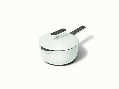 1.8 qt Enameled Cast Iron Mini Sauce Pan - Durable, Compact Pan With Excellent Heat Retention - US 6285