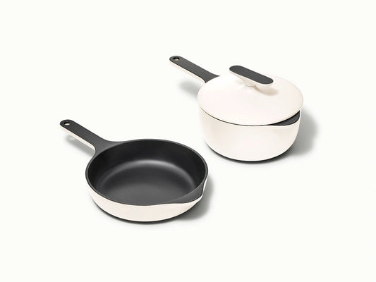 Enameled Cast Iron Mini Duo - 4-Piece Set With Complimentary Storage - US 0324