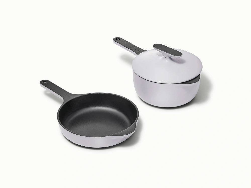 Enameled Cast Iron Mini Duo - 4-Piece Set With Complimentary Storage - US 6740