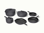 Enameled Cast Iron &amp; Minis Set - 12-Piece Set With Complimentary Storage - US 2219