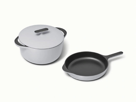 Cast Iron Skillet &amp; Dutch Oven Duo - Perfect duo for versatile cooking, from quick sears to slow-cooked meals. - US 4379