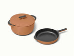 Cast Iron Skillet &amp; Dutch Oven Duo - Perfect duo for versatile cooking, from quick sears to slow-cooked meals. - US 1015