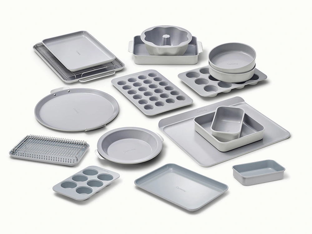 Full Ceramic Bakeware Set - 22-Piece Set With Complimentary Storage - US 7100