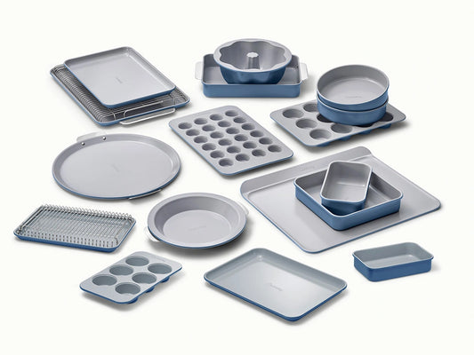 Full Ceramic Bakeware Set - 22-Piece Set With Complimentary Storage - US 2173