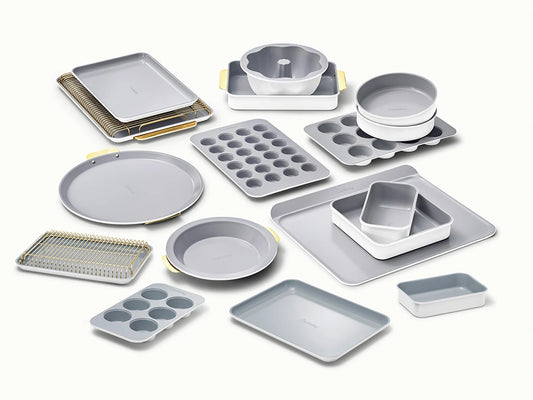 Full Ceramic Bakeware Set - 22-Piece Set With Complimentary Storage - US 1316