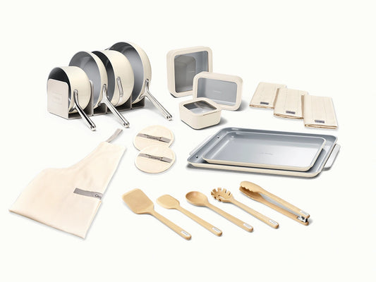 Summer Kitchen Starter Set - 31-Piece Set With Complimentary Storage - US 8105