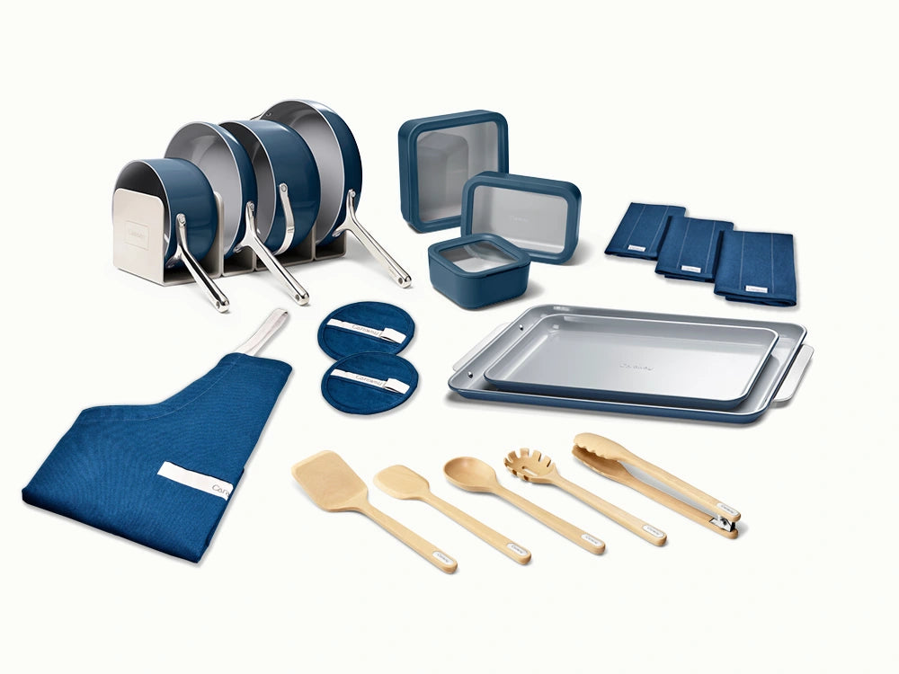 Summer Kitchen Starter Set - 31-Piece Set With Complimentary Storage - US 0308