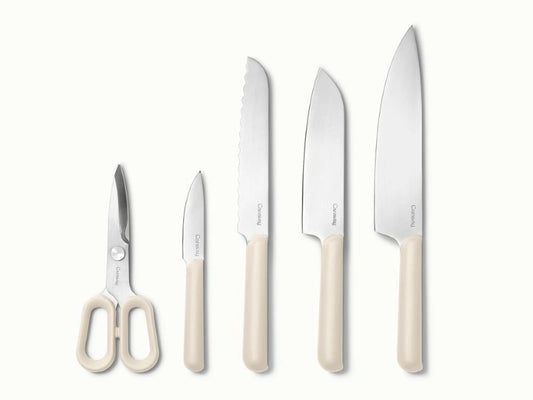 Knife Set - 4 essential knives, made with premium German stainless steel, and a pair of shears. - US 4910