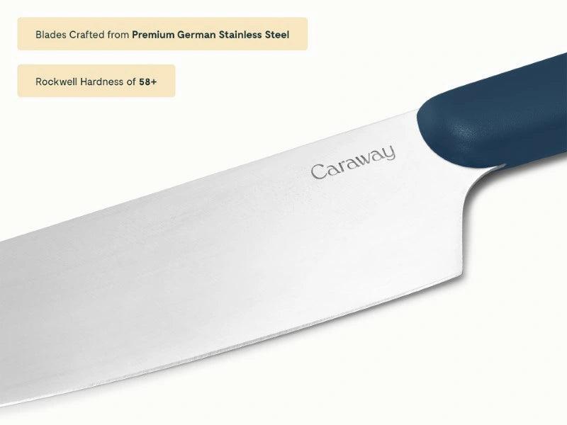 Knife Set - 4 essential knives, made with premium German stainless steel, and a pair of shears. - US 3977