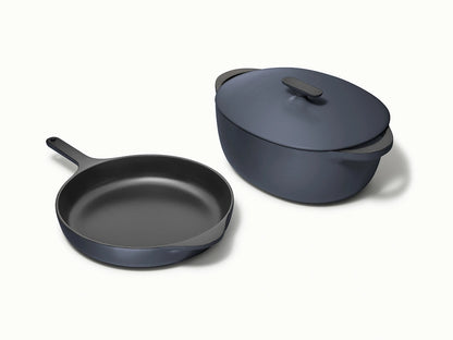 Large Enameled Cast Iron Duo - 4-Piece Set With Complimentary Storage - US 4070