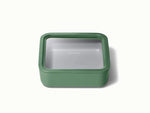 Large Storage Container - Ceramic-coated 10 cup glass Container built for clean storing. - US 2549