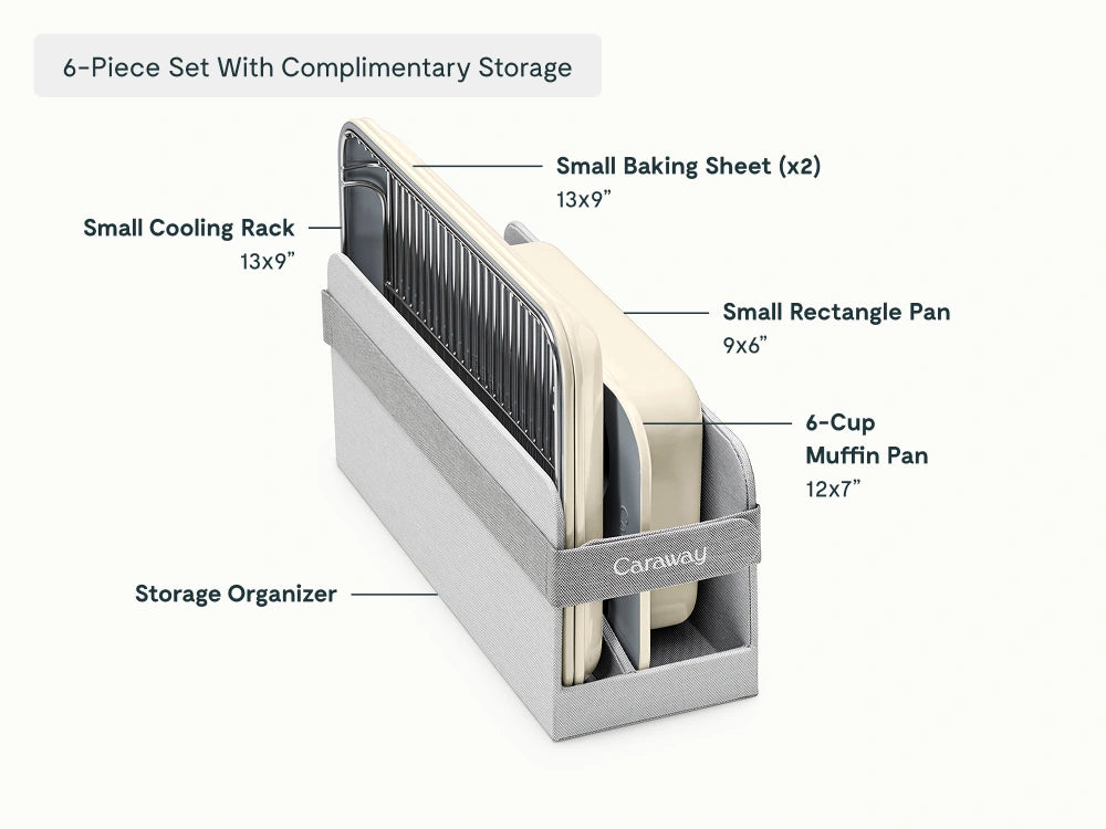 Full Ceramic Bakeware Set - 22-Piece Set With Complimentary Storage - US 6697