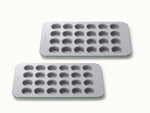 Mini Muffin Pan Duo - Two 24-Cup Non-Stick Mini Muffin Pans - US 8357